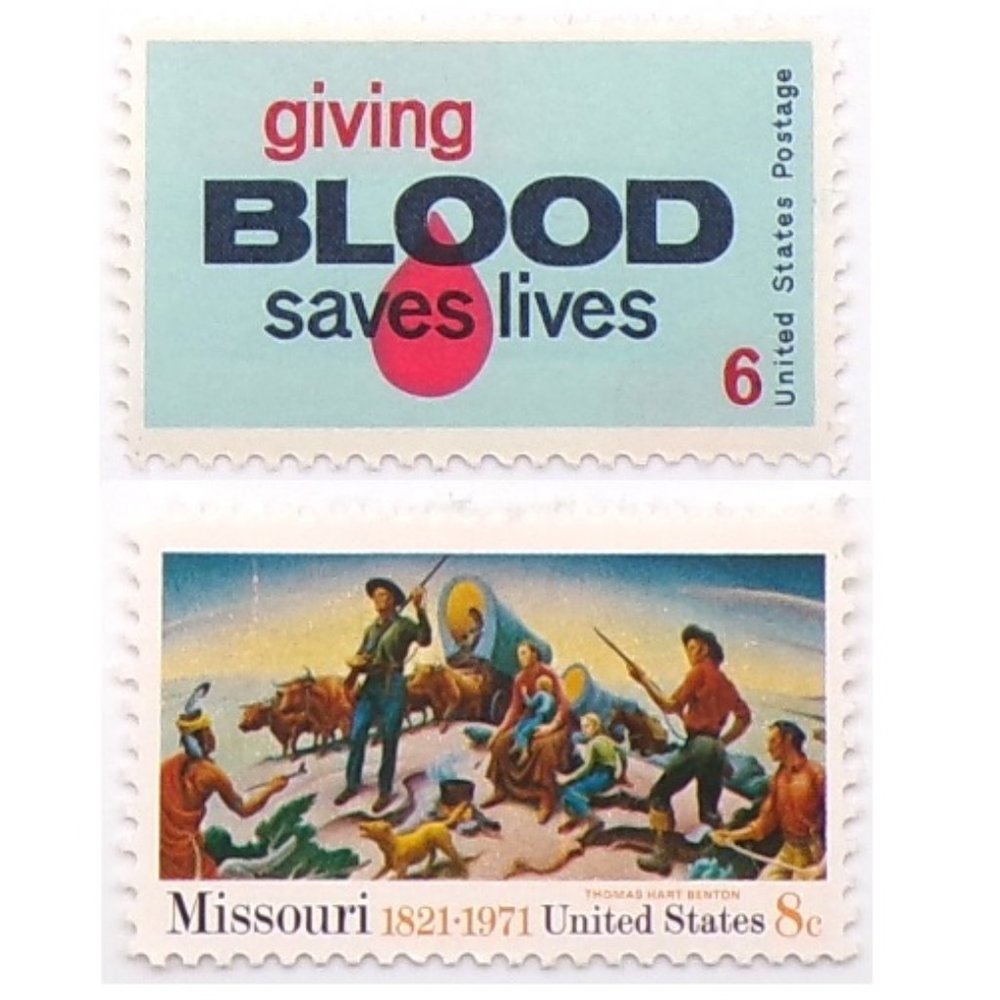 1971 United States Commemorative Stamp Year Set - Picture 3 of 16